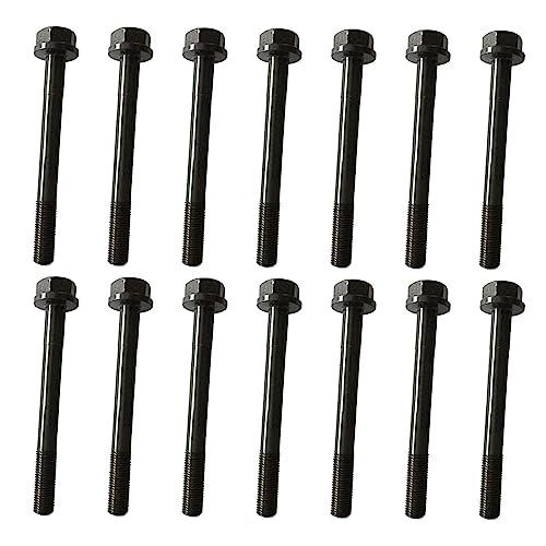 HOLDWELL 14PCS Zylinderkopfschraube 129150-01200 12915001200 kompatibel mit Yanmar 3TNV88 3TNV84 3TNE88 3TNE84 von Holdwell