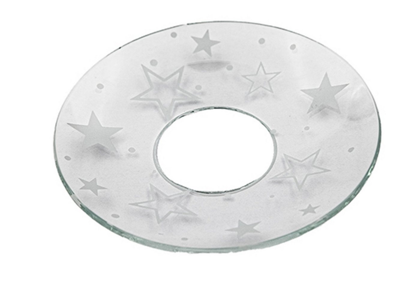 Holfeuer Crystal Design Spitzkerze Glas-Kerzenmanschette "Sternenregen" für Kerzen bis Ø 25 mm Holfeuer Crystal Design Spitzkerze Glas-Kerzenmanschette "Sternenregen" für Kerzen bis Ø 25 mm von Holfeuer Crystal Design