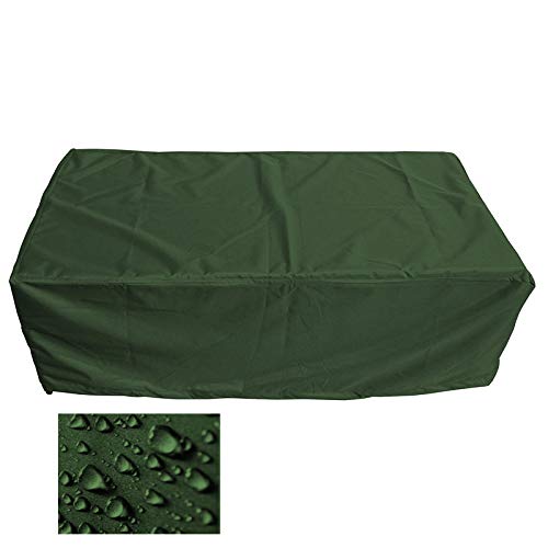 Holi Europe Premium Gartentisch Gartenmöbel Hülle Abdeckung Schutzhülle Haube Abdeckplane Garnitur 575g /lfm (Olivgrün, Breite 170cm x Tiefe 100cm x Höhe 71cm) von Holi Europe