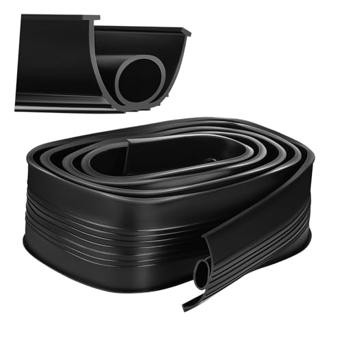 Holibanna Garagentordichtung Streifen Aus Epdm-material Für Bodenspalt Dichtung Wetterfestes Isolierung Kit Zum Schutz Vor Zugluft Und Wasser Für Garage Tür von Holibanna