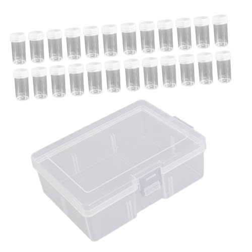 Holibanna 1 Satz Aufbewahrungsbox für Diamantmalerei Multifunktionale Sortierbox mit Runden Flaschen für Schmuck Perlen und DIY Zubehör zur Aufbewahrung von Stickerei und von Holibanna