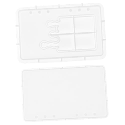 Holibanna 1 Satz DIY Silikonform für Notizbuch Cover und Lesezeichen Teiliges Set mit Einzigartigem Hitzebeständig und Flexibel für Vielseitige Bastelprojekte Holibanna 1 Satz DIY Silikonform für Notizbuch Cover und Lesezeichen Teiliges Set mit Einzigartigem Hitzebeständig und Flexibel für Vielseitige Bastelprojekte von Holibanna