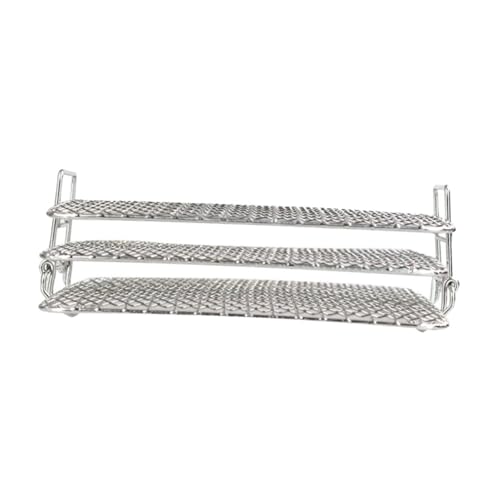 Holibanna 1 Satz Lagiger Steamer Rack aus für Heißluftfritteusen Zubehör für Küche zum Dämpfen und Dehydrieren von Obst und von Holibanna