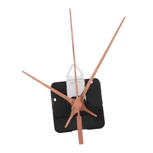 Holibanna 1satz Silent Quartz Clock Movement Mit Walnuss-zeigern Präzise Uhrwerk-Teile Für Wanduhr-reparaturen Achse Für Individuelles Design Und Stilvolle Dekoration von Holibanna
