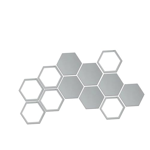 Holibanna 1 Satz Teiliges Selbstklebende Waben Wandsticker Spiegelfliesen Für Wanddekoration Im Wohnzimmer Badezimmer Schlafzimmer Und Büro Einfach Anzubringen Und Abnehmbar 12 Stück Holibanna 1 Satz Teiliges Selbstklebende Waben Wandsticker Spiegelfliesen Für Wanddekoration Im Wohnzimmer Badezimmer Schlafzimmer Und Büro Einfach Anzubringen Und Abnehmbar 12 Stück von Holibanna