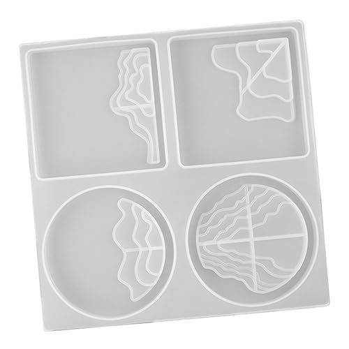 Holibanna 1 Stück DIY Silikonform für Untersetzer Flexibles Langlebiges Silikon für Kreative Gießprojekte Geeignet für Bastelarbeiten und Heimdekoration Holibanna 1 Stück DIY Silikonform für Untersetzer Flexibles Langlebiges Silikon für Kreative Gießprojekte Geeignet für Bastelarbeiten und Heimdekoration von Holibanna