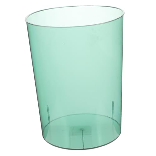 Holibanna 1 Stück Transparenter Müllbehälter Moderner Kleiner Abfallkorb für Blumenarrangements für Büro und Zuhause aus Hochwertigem Pet Material Elegant und Praktisch von Holibanna
