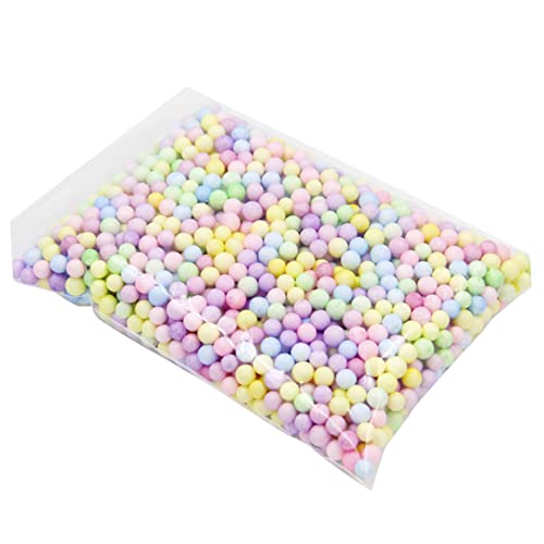 Holibanna 10 Packungen Pack Bunte Styroporkugeln für Kreative DIY Projekte Dekorative Füllbälle Macaron Farben für Bastelarbeiten Hochzeiten und Feiertagsdeko von Holibanna