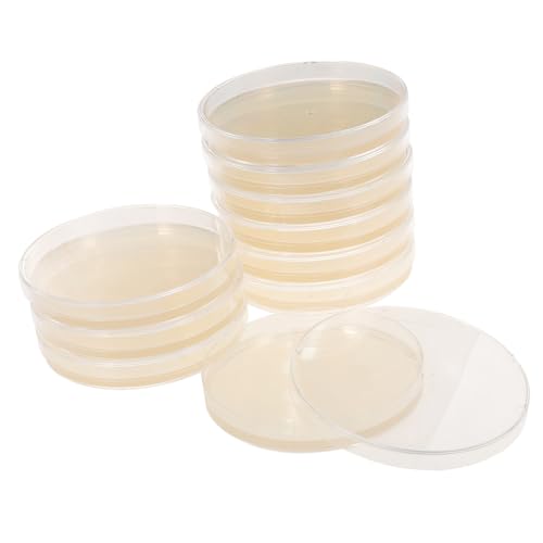 Holibanna 10 Stück Agarplatten Vorgegossene Nähragar-petrischalen mit Dickem Agar für Mikrobiologie Nährböden für Schulprojekte und Wissenschaftliche Kulturen Holibanna 10 Stück Agarplatten Vorgegossene Nähragar-petrischalen mit Dickem Agar für Mikrobiologie Nährböden für Schulprojekte und Wissenschaftliche Kulturen von Holibanna
