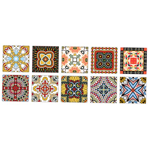 Holibanna Fliesenaufkleber 10 Stück PVC Selbstklebend für Küche und Bad Abziehbare Fliesenwandaufkleber und Praktisch Dekorative Fliesenfolie für Wand und Boden Holibanna Fliesenaufkleber 10 Stück PVC Selbstklebend für Küche und Bad Abziehbare Fliesenwandaufkleber und Praktisch Dekorative Fliesenfolie für Wand und Boden von Holibanna