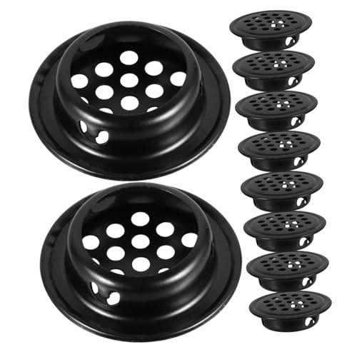 Holibanna 10 Stück Teiliges Edelstahl Lüftungsgitter Rund Atmungsaktive Ventilationsabdeckung für Schränke Hitzebeständiges Belüftungsloch mit Mesh design Robust und Korrosionsbeständig für von Holibanna