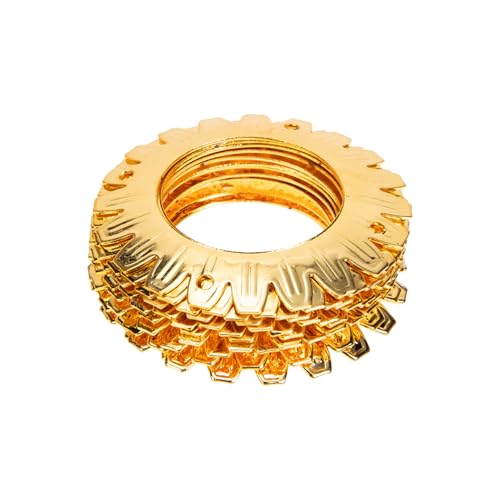 Holibanna 12 Stück Teiliges Kronleuchter DIY Metallringe Lampenzubehör Langlebig Rostfrei Vielseitig für Deckenleuchte Schlafzimmer Beleuchtung Dekoration von Holibanna