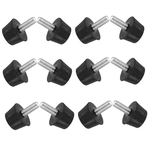 Holibanna 12stücke Möbel-nivellierfüße Verstellbare Schraubfüße Gewinde rutschfeste Gummifüße Für Tisch Schrank Sofa Und Stuhl Bodenschutz Und Präzise Höheneinstellung Holibanna 12stücke Möbel-nivellierfüße Verstellbare Schraubfüße Gewinde rutschfeste Gummifüße Für Tisch Schrank Sofa Und Stuhl Bodenschutz Und Präzise Höheneinstellung von Holibanna