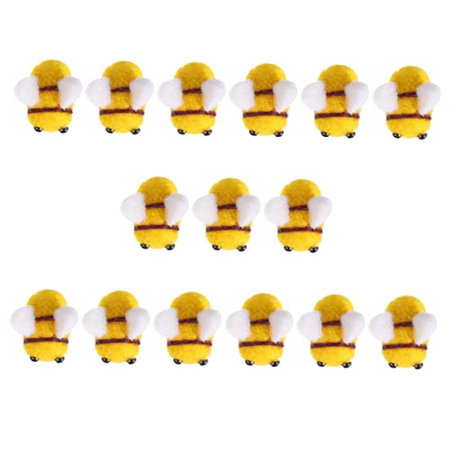Holibanna 15 Stück Teiliges DIY Wollfilz Bienen Kleine Filzbienen für Handwerksprojekte Bunte Bienen zum Basteln Dekorieren von Taschen Kleidung und Accessoires Holibanna 15 Stück Teiliges DIY Wollfilz Bienen Kleine Filzbienen für Handwerksprojekte Bunte Bienen zum Basteln Dekorieren von Taschen Kleidung und Accessoires von Holibanna