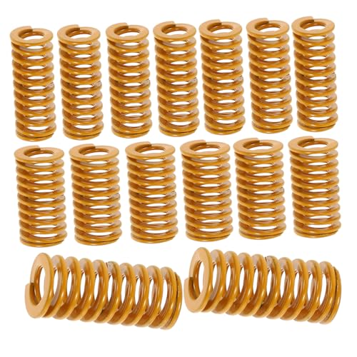 Holibanna 18 Stück Teiliges Kompressionsfedern Hitzebeständige Leveling Springs aus Carbonstahl Glatte Innenwand Langlebig Passend für Heizbett und Druckbett Stabilisierend für Präzises Holibanna 18 Stück Teiliges Kompressionsfedern Hitzebeständige Leveling Springs aus Carbonstahl Glatte Innenwand Langlebig Passend für Heizbett und Druckbett Stabilisierend für Präzises von Holibanna