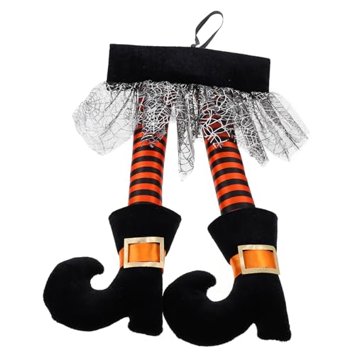 Holibanna 1stück Halloween Hexenbein Ornament Lange Hexenbeine Dekoration Für Halloween Stilvolles Hängedekor Für Baum Und Zaun Hochwertiger Für Gruselige Holibanna 1stück Halloween Hexenbein Ornament Lange Hexenbeine Dekoration Für Halloween Stilvolles Hängedekor Für Baum Und Zaun Hochwertiger Für Gruselige von Holibanna