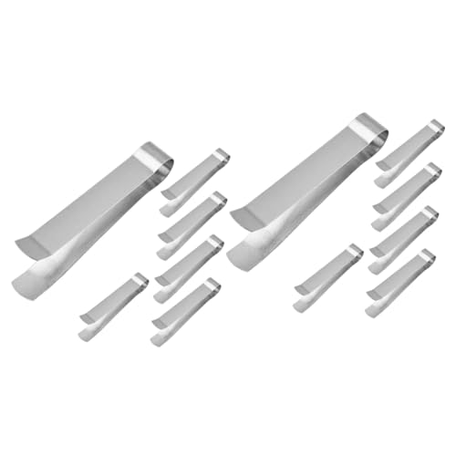 Holibanna 2 Sätze Kerzen -docht -löscher Kerzenlöschschneider Pinzette Dochttrimmer Kerzenlöscher Snuffer Dochtschneider Zur Kerzenherstellung Trimmer Für Kerze Rostfreier Stahl 6 Stück * 2 von Holibanna