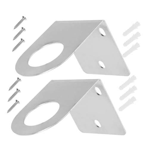 Holibanna 2 Sätze Wasserhahn Halterung Metall Winkelhalterung Wasserfilter Befestigungsrahmen Stabiler Wandmontage Halter für Küche Badezimmer mit Einfacher Installation Holibanna 2 Sätze Wasserhahn Halterung Metall Winkelhalterung Wasserfilter Befestigungsrahmen Stabiler Wandmontage Halter für Küche Badezimmer mit Einfacher Installation von Holibanna