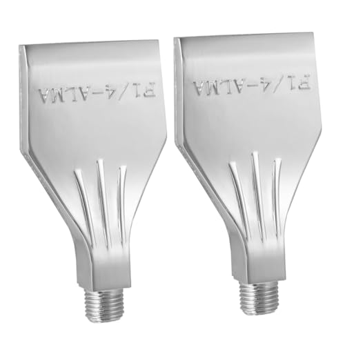 Holibanna 2 Stück Aluminiumlegierung Luftgebläse Fächerdüse Hochleistungs Gebläseaufsatz zur Staubentfernung und Schnellem Trocknen Geeignet für Empfindliche Elektronik und Mechanische Holibanna 2 Stück Aluminiumlegierung Luftgebläse Fächerdüse Hochleistungs Gebläseaufsatz zur Staubentfernung und Schnellem Trocknen Geeignet für Empfindliche Elektronik und Mechanische von Holibanna