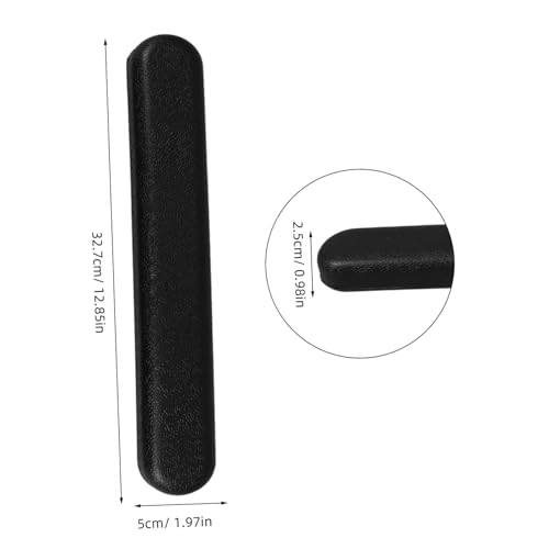 Holibanna 2 Stück Armlehnenpolster Universelle Abs Armlehnen mit Lochabstand Verschleißfest Ergonomisch Gepolstert für Komfortable Sitzunterstützung und Schutz Beim Sitzen von Holibanna