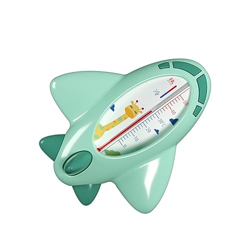 Holibanna 2 Stück Badewasser Thermometer Wasserdichtes Niedliches Design für Sicheres Baden Grün für Badewanne Pool und Teich von Holibanna