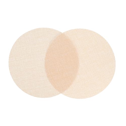Holibanna 2 Stück Blendschutz Lampenschirm Runde Stoff Lichtabdeckung Hitzebeständig Blendfreier Deckenleuchten Diffusor für Kinderzimmer Pendelleuchten und Spotlights von Holibanna