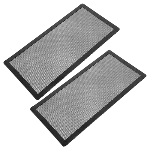 Holibanna 2 Stück Computerlüfterfilter Kohlefilter Für Büro Desktop Laptop Kühlnetz Staubfilter Für Universelle Ersatzschutzabdeckung Computerkühlerfilter Computerfilter Schwarzes von Holibanna