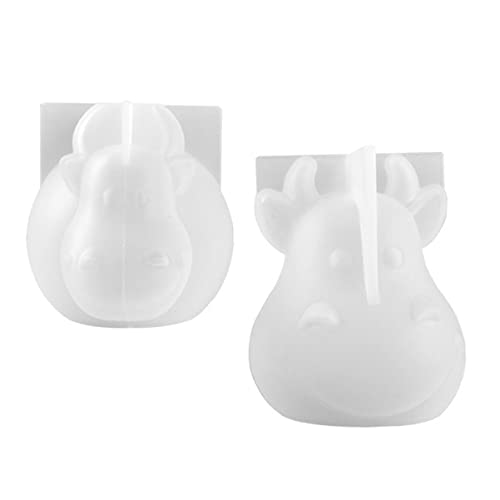 Holibanna 2 Stück Ochsensymbol Silikonform für DIY Niedliche Rindermaskottchen Gießform für Kreative Bastelarbeiten und Dekorationen Langlebig und Praktisch für Kerzen und Mehr Holibanna 2 Stück Ochsensymbol Silikonform für DIY Niedliche Rindermaskottchen Gießform für Kreative Bastelarbeiten und Dekorationen Langlebig und Praktisch für Kerzen und Mehr von Holibanna