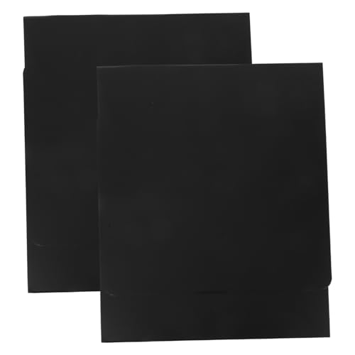 Holibanna 2 Stück Schreibtischtrennwand Klassenzimmer Student Planke Büro Steckbrett Bretter Privatsphäre Bildschirm Schilde Anzeige Datenschutzordner Desktop-sichtschutz Black von Holibanna