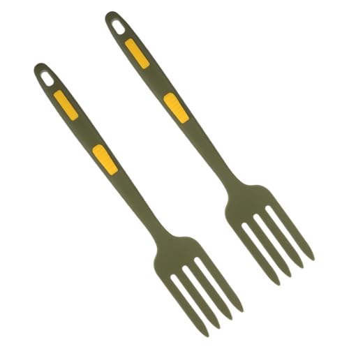 Holibanna 2 Stück Silikon Kochgabel Hitzebeständig Flexibel Küchenutensil mit Ergonomischem Griff Rutschfest Spülmaschinengeeignet für Rühren und Blenden Holibanna 2 Stück Silikon Kochgabel Hitzebeständig Flexibel Küchenutensil mit Ergonomischem Griff Rutschfest Spülmaschinengeeignet für Rühren und Blenden von Holibanna