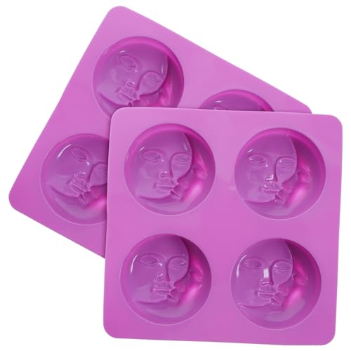 Holibanna 2 Stück Silikonform Runde Mulden Gesichtsmotiv Multifunktional für Seife Schokolade Kuchen Fondant DIY Backform Bpa frei Langlebig Hitzebeständig Holibanna 2 Stück Silikonform Runde Mulden Gesichtsmotiv Multifunktional für Seife Schokolade Kuchen Fondant DIY Backform Bpa frei Langlebig Hitzebeständig von Holibanna