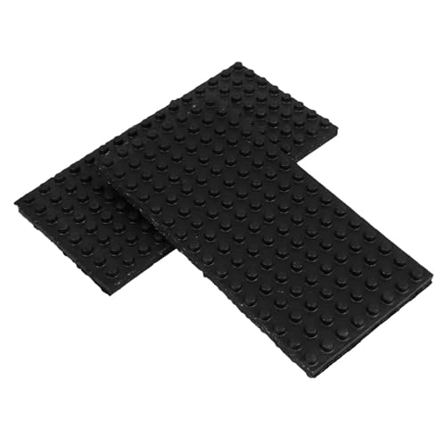 Holibanna 2 Stück Teiliges Anti vibrations gummipads Schwingungsdämpfende Rutschfeste Gummipuffer mit Strukturierter Oberfläche Geeignet für Klimaanlagen Industriegeräte und Elektronik von Holibanna