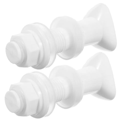 Holibanna 2 Stück Teiliges Trinkwasserhahn Ersatz aus Weißem Kunststoff Einfacher Push Button Auslauf für Wasserkühler Leicht zu Reinigen Tropffreies Design Kompatibel mit Gängigen von Holibanna