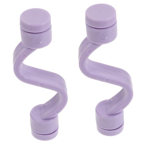 Holibanna 2 Stück Waschmaschinen Türstopper Magnetischer Waschmaschinen Türhalter für Frontlader Abnehmbarer Türstützpol mit Belüftungsclip zur Geruchsvermeidung Robustes Design aus Einfach von Holibanna