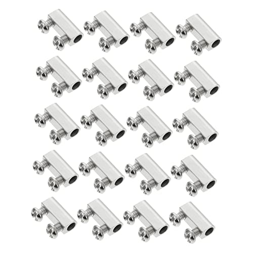 Holibanna 20 Sätze Drahtseil Klemmen Set Teilig Doppelt Verriegelbare Kabelklemmen aus Robust und Langlebig für Beleuchtung und Bauprojekte Installieren Holibanna 20 Sätze Drahtseil Klemmen Set Teilig Doppelt Verriegelbare Kabelklemmen aus Robust und Langlebig für Beleuchtung und Bauprojekte Installieren von Holibanna