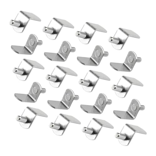 Holibanna 20 Stück Teiliges Metall Regalbodenträger Stabile Einlegebodenhalter für Schrank und Bücherregal Hohe Tragfähigkeit Vielseitig Passend Einfache Montage Klassische Farbe Holibanna 20 Stück Teiliges Metall Regalbodenträger Stabile Einlegebodenhalter für Schrank und Bücherregal Hohe Tragfähigkeit Vielseitig Passend Einfache Montage Klassische Farbe von Holibanna
