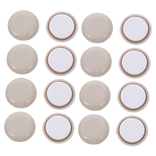 Holibanna Stück Möbelbeinmatte fußbodenschutzmatte fußbodenmatte Stuhluntersetzer Furniture Gliders Pads gleiten rechteckig Teppich Möbelbodenschoner Selbstklebende Möbelgleiter Eva Beige von Holibanna
