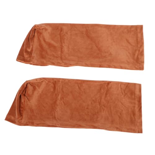 Holibanna 2stücke Sofa-armlehnenbezug Elastischer Armlehnenschutz Einfarbig Armlehnenschutztuch Kamele-Farbe Passend Für Büro Geschäft Und Zuhause von Holibanna