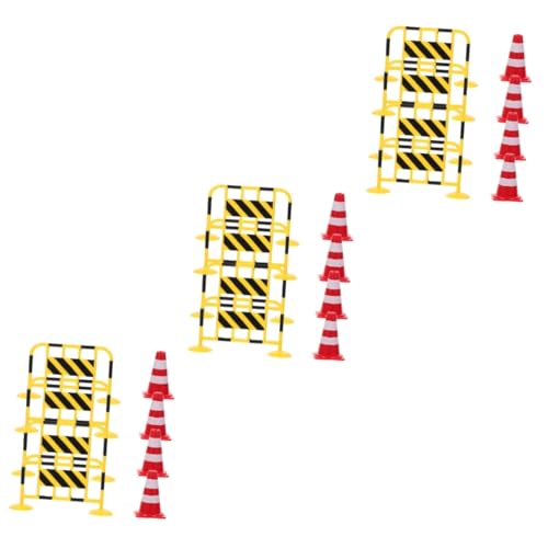 Holibanna 3 Sätze Straßenspielzeug Verkehrskegel, Rollenspiel Für Barriere Verkehrszeichen Verkehrserziehung Miniatur Barrikade Verkehrs-straßensperren-Zaun Abs 8 Stück * 3 Holibanna 3 Sätze Straßenspielzeug Verkehrskegel, Rollenspiel Für Barriere Verkehrszeichen Verkehrserziehung Miniatur Barrikade Verkehrs-straßensperren-Zaun Abs 8 Stück * 3 von Holibanna