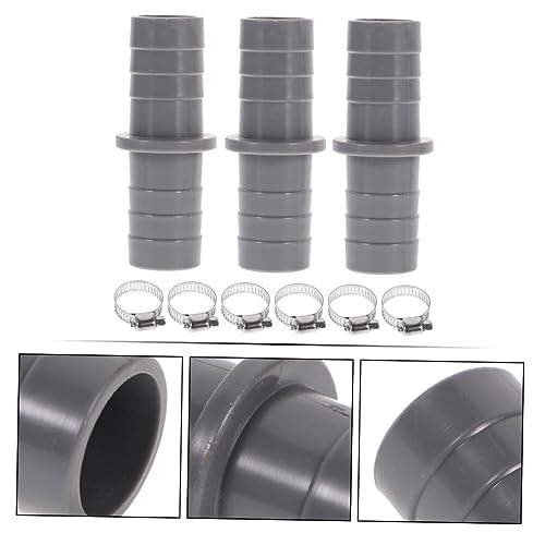 Holibanna 3 Sätze Teiliges Ablaufschlauch verlängerungsset mit Rostfreien Edelstahlklemmen Ablaufschlauch adapter für Waschmaschine und Geschirrspüler Anschluss für Effiziente Holibanna 3 Sätze Teiliges Ablaufschlauch verlängerungsset mit Rostfreien Edelstahlklemmen Ablaufschlauch adapter für Waschmaschine und Geschirrspüler Anschluss für Effiziente von Holibanna