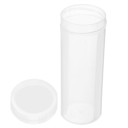 Holibanna 3 Stück Färbegefäß Aus Glas Pille Fläschchen Tablettendose Dram Medikamentenflaschen Tablettenfläschchen Gram-Fleck-kit Friseurzubehör Kleine Tablettenflasche Plastik Transparent von Holibanna