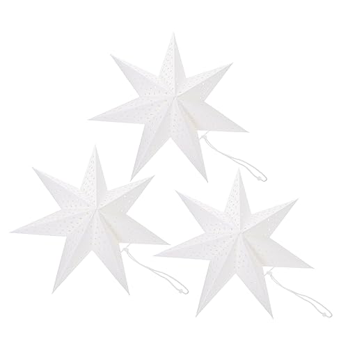 Holibanna 3 Stück Origami Lampenschirme Papier Sternförmige Weihnachts Lichtabdeckungen Leichte Umweltfreundliche Dekoration für Hängelampe im Einfach Zu Montieren Klassisches Holibanna 3 Stück Origami Lampenschirme Papier Sternförmige Weihnachts Lichtabdeckungen Leichte Umweltfreundliche Dekoration für Hängelampe im Einfach Zu Montieren Klassisches von Holibanna