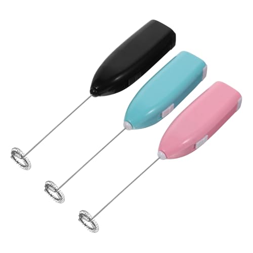 Holibanna 3 Stück Teiliges Handrührer für Epoxidharz DIY Kabellose Wiederverwendbare Rührstäbe in Schwarz Blau Handliche Platzsparende Epoxy Mixer für Einfaches Mischen ohne Batterie von Holibanna