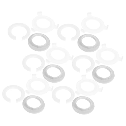 Holibanna 30 Stück Teiliges Lampenschirm-adapter Lampenschirm-konverterringe aus Kunststoff Vielseitige Lampenfassung Ersatzteile Einfache Installation Stabile Befestigung für Leuchten von Holibanna