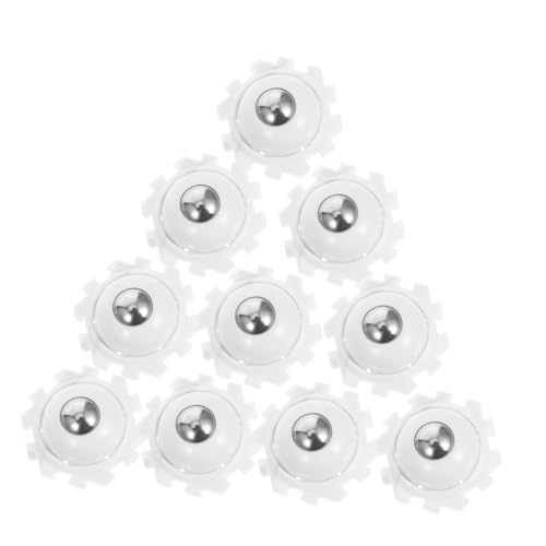 Holibanna 32 Stück Teiliges Selbstklebender Drehbarer Möbelrollen Geräuscharme Bohrfreie Klebe Aufbewahrungsboxen Möbel und Haushaltsgeräte von Holibanna