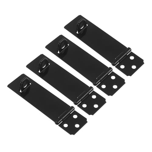 Holibanna 4 Sätze Heavy-duty Türschnapper mit Riegel für Innentüren Kompatibel mit Vorhängeschlössern Vielseitig für Schränke Scheunentüren Aufbewahrungsboxen Einfache Montage Innen und Holibanna 4 Sätze Heavy-duty Türschnapper mit Riegel für Innentüren Kompatibel mit Vorhängeschlössern Vielseitig für Schränke Scheunentüren Aufbewahrungsboxen Einfache Montage Innen und von Holibanna