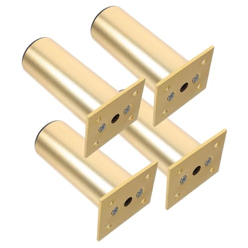 Holibanna 4 Stück Ersatzmöbelbeine Aluminiumlegierung, Runde Sofa-/Bett-/schrankfüße Für DIY-reparaturzubehör Für Tisch, Stuhl, Schreibtisch, Couch Holibanna 4 Stück Ersatzmöbelbeine Aluminiumlegierung, Runde Sofa-/Bett-/schrankfüße Für DIY-reparaturzubehör Für Tisch, Stuhl, Schreibtisch, Couch von Holibanna
