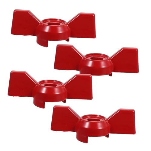 Holibanna 4 Stück Kugelhahn-schmetterlingsgriff Ersatzgriff für Gartenschlauch Ventil Wasserhahn Hebelgriff Outdoor Absperrventil Griff mit Verbessertem Halt und Einfacher Montage Holibanna 4 Stück Kugelhahn-schmetterlingsgriff Ersatzgriff für Gartenschlauch Ventil Wasserhahn Hebelgriff Outdoor Absperrventil Griff mit Verbessertem Halt und Einfacher Montage von Holibanna