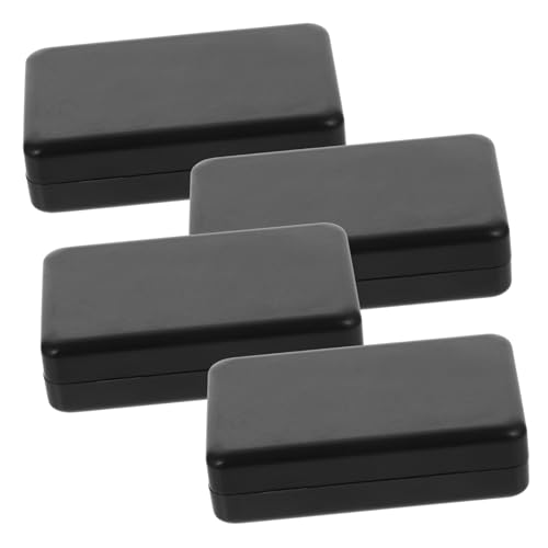 Holibanna 4 Stück Kunststoff Projektbox Wetterfeste Elektrische Verteilerdose mit Ip schutz für Außenbereich für LED beleuchtung und Kabelverbinder Installation ohne Schrauben von Holibanna