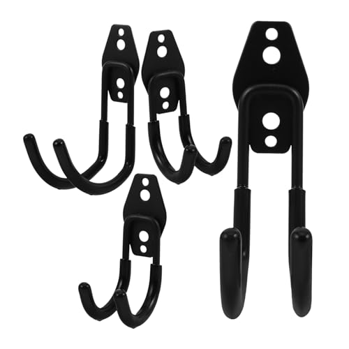 Holibanna 4 Stück Schwarze Heavy-duty Garagenhaken aus Metall Wandmontierte Aufbewahrungshaken mit Hoher Tragkraft Robust für Leiter Fahrrad Gartengeräte Vielseitiger Organizer für Werkzeuge Holibanna 4 Stück Schwarze Heavy-duty Garagenhaken aus Metall Wandmontierte Aufbewahrungshaken mit Hoher Tragkraft Robust für Leiter Fahrrad Gartengeräte Vielseitiger Organizer für Werkzeuge von Holibanna